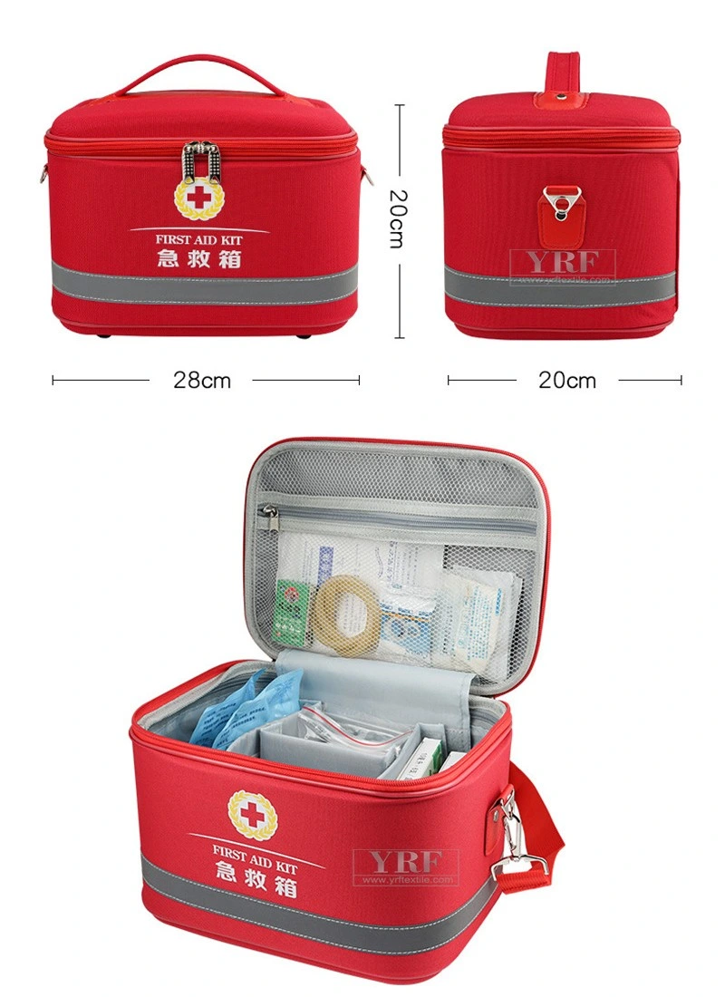 Tactical First Aid Bag with Wmergency Medical Supplies Oxford Cloth Small Pouch General First-Aid Kit for Workplace &amp; Office