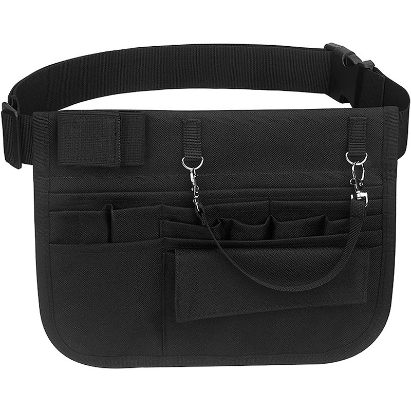 Portable Black Medical Tool Storage Bag for Doctors and Nurses