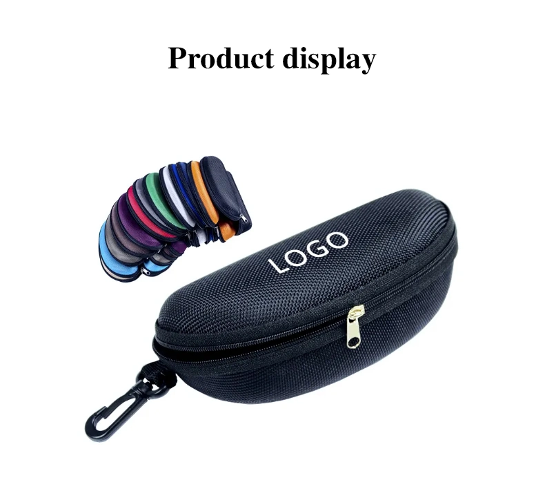 Wholesale Hot Seller Fashion Custom Glasses Case EVA Factory Price Custom Printed Folding Safety Glasses Case