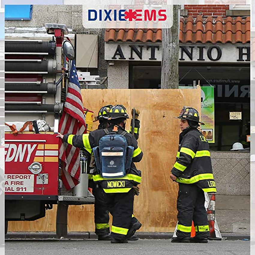 Trauma Backpack with Modular Pouch Design Oxygen Gear Bag for First Responders and Medics