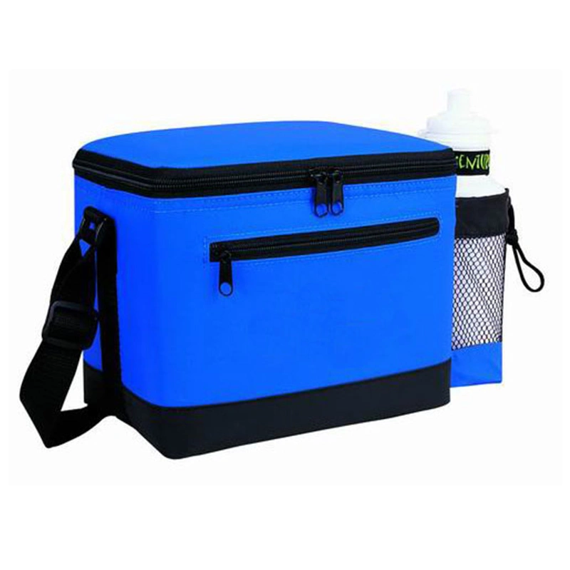 Quilted Hot and Cold Insulated Cooler Bags with Double Compartments