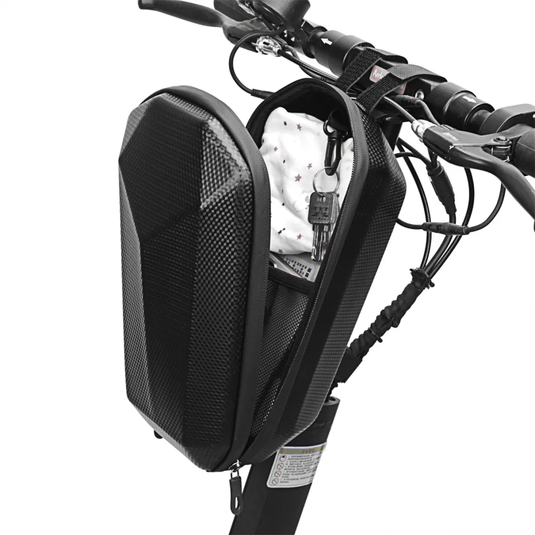 Hard Shell Bag EVA Waterproof Front Bag Electric Scooter Hanging Bag Accessories Folding Bike Balance Handlebar First Bag