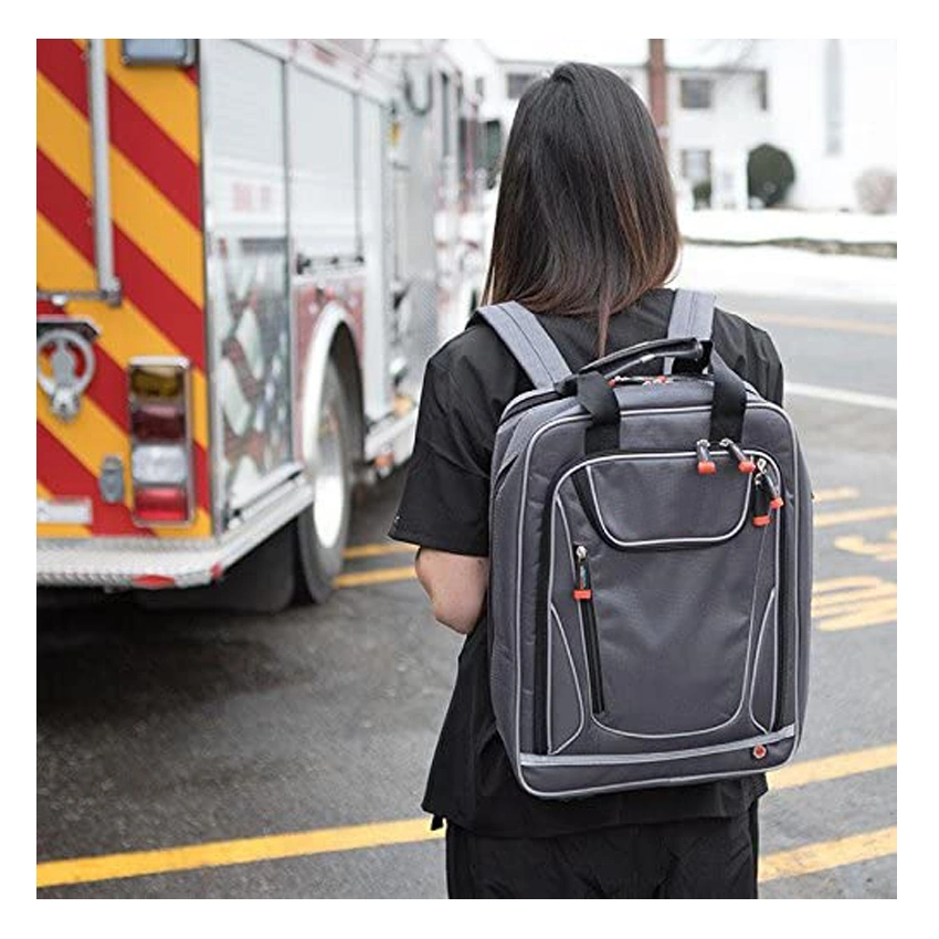 Medical Backpack Emergency Response Small Trauma Bag Paramedic Nurse Home Health Bag