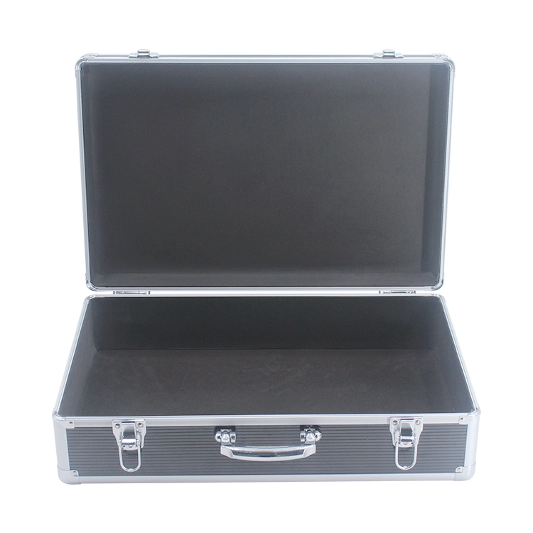 Custom Aluminum Equipment Protective Instrument Carrying Case with Shockproof EVA Foam Inside Lockable Hard Aluminum Tool Case