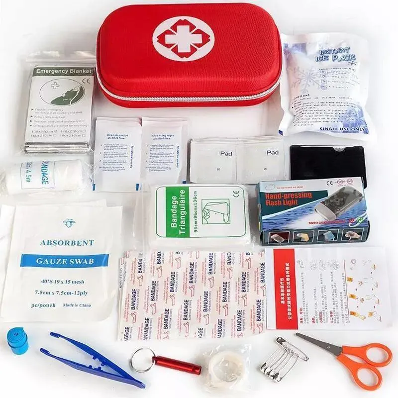 Mini Individual Travel First Aid Kit Full Medical Household First Aid Kit