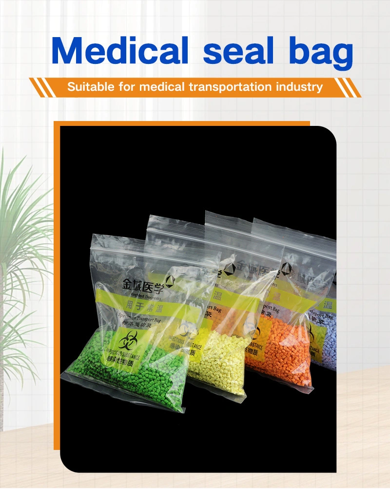 Spot Specimen Bag Medical Pathology Medical Test Sub -Bag Biological Safety Specimen Bag Transport Bag