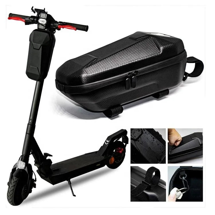 Premium Custom Logo Front Carry Electric Bicycle Waterproof Mobility Scooter Storage Bag