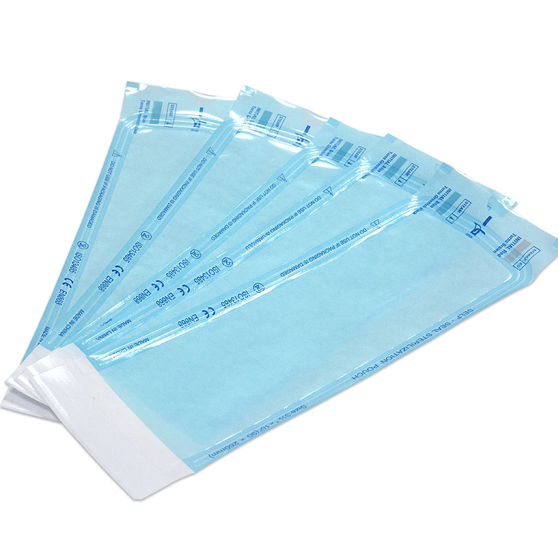 Self Sealing Sterilization Autoclave Pouches for Other Medical Consumable Packaging Disposable Salon Disinfection Tools Sterilization Pouches Sterilization Bags