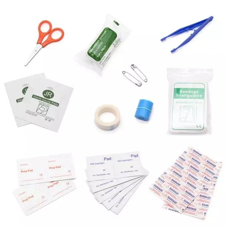 Travel Survival First Aid Emergency Kit Small Bag for Medical Sports, Office, Mini Home First Aid Kit