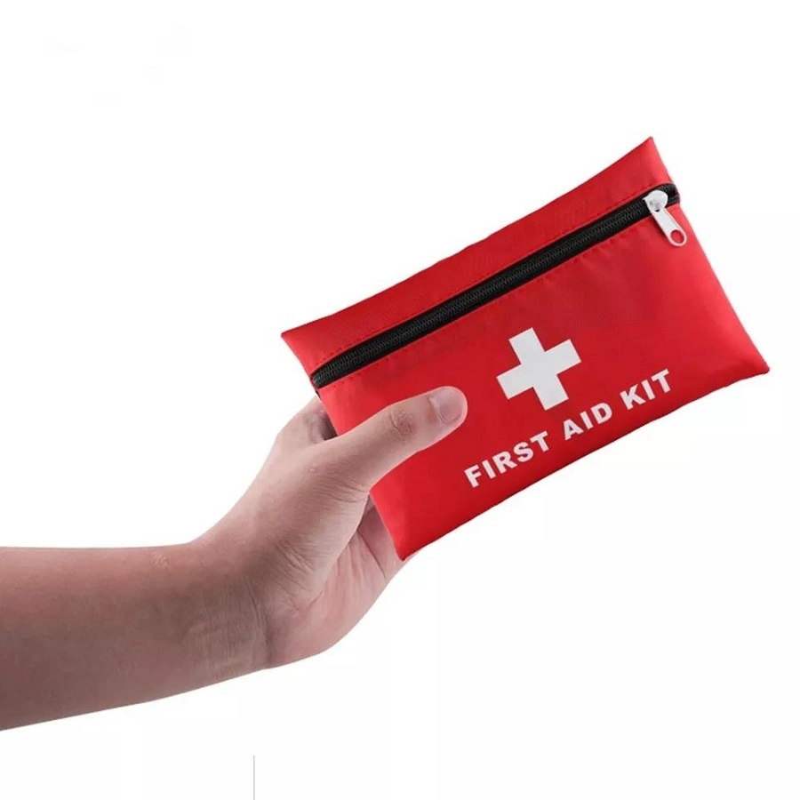 Travel Survival First Aid Emergency Kit Small Bag for Medical Sports, Office, Mini Home First Aid Kit