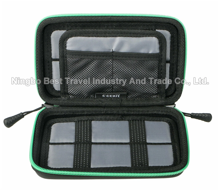 Travel Tool Electronics Accessories EVA Cable Storage Gadget Bag USB Cable Organizer Case