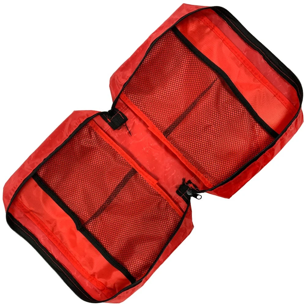 Custom Waterproof Large Red Emergency Trauma Bag Tactical Medical Kit Ambulance First Aid Bag