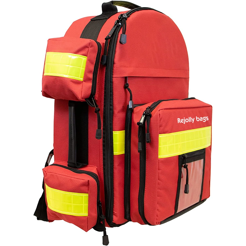 Trauma Emergency Medical Supplies Tactical Backpack for Holding O2 Tank First Aid Bag