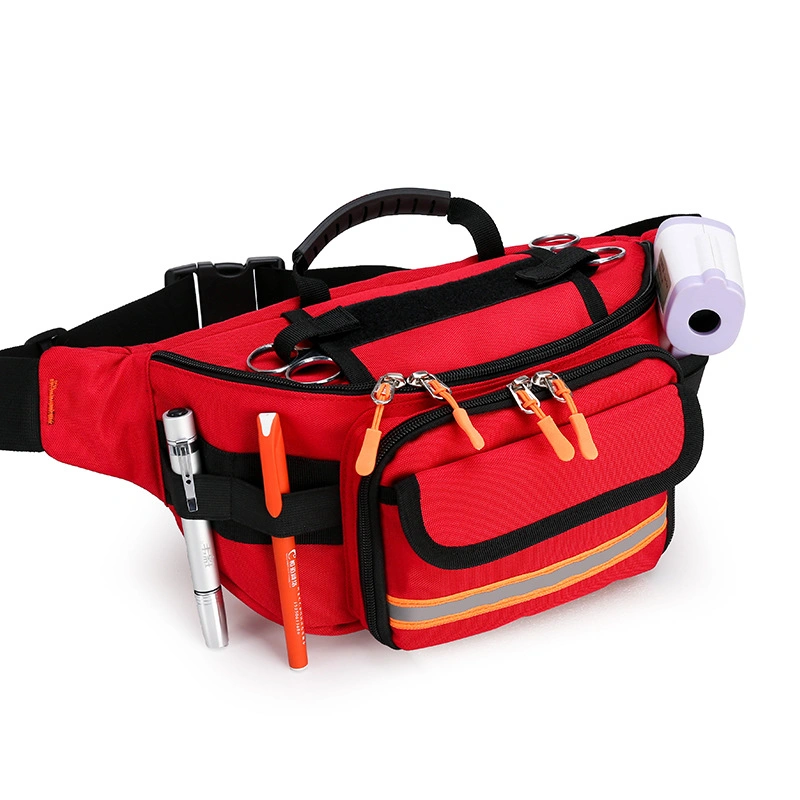 Medical Fanny Pack First Aid Shoulder Bag Portable Emergency Fanny Pack Medical Bag