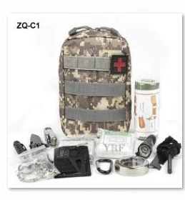 Professional Outdoor Emergency Survival Kit Trauma Bag Supplies Survival Gear Backpack for Disaster Hurricane Emergency Earthquake