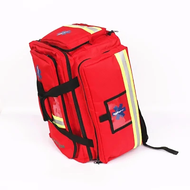 Professional Custom Trolley Travel Medical Bag Ambulance Emergency First Aid Kit Trauma Bag with Wheels