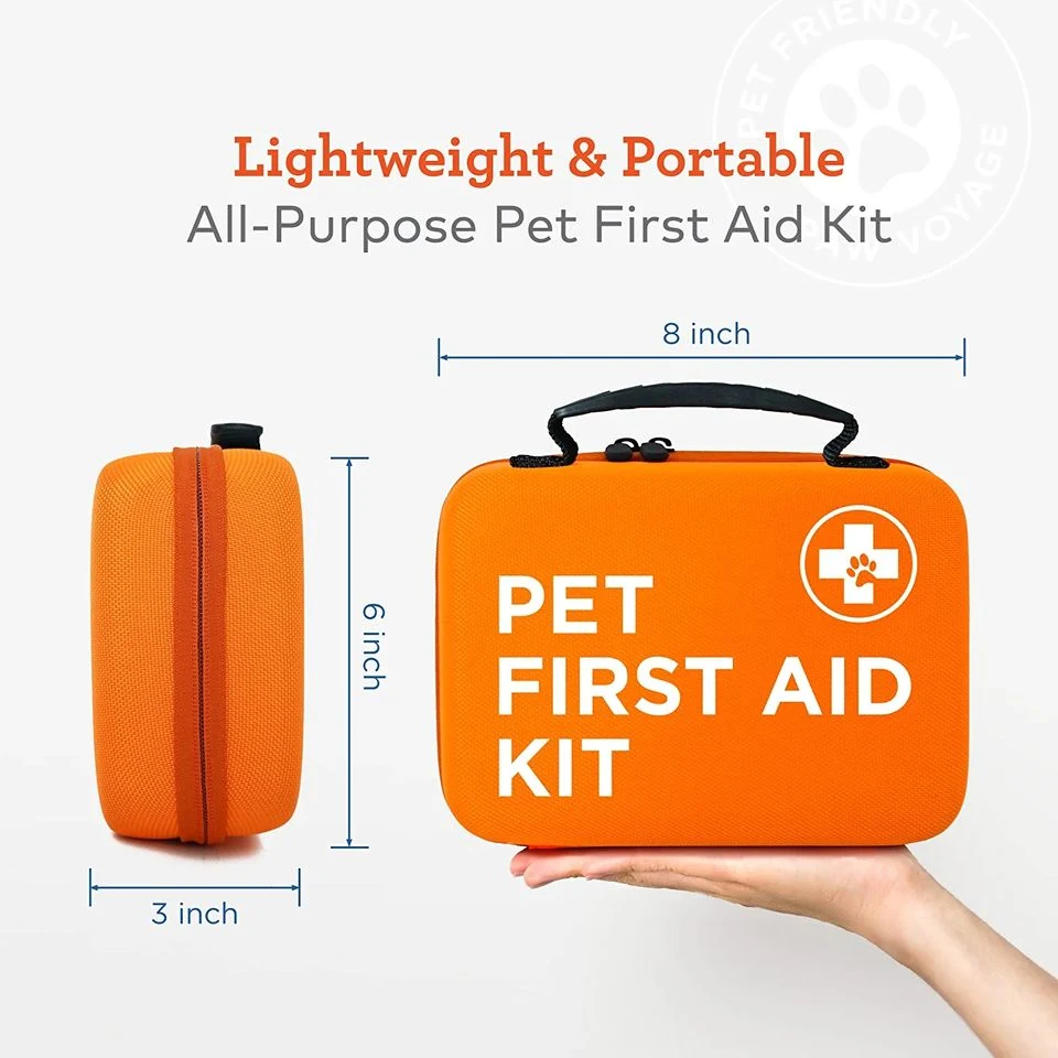 Waterproof Personalized First Aid Survival Emergency Kit Empty Bag with Medical Supplies for Camping Car Travel Logo