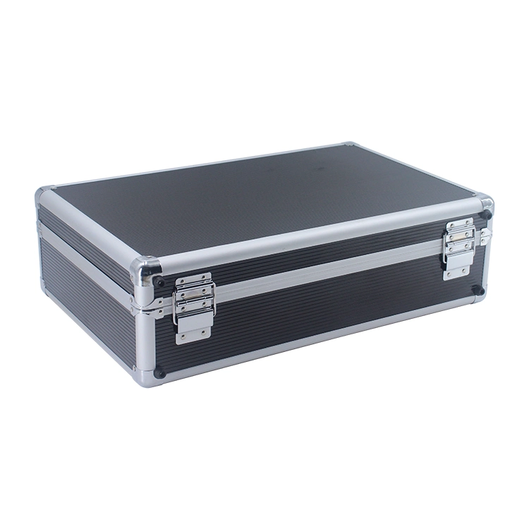 Custom Aluminum Equipment Protective Instrument Carrying Case with Shockproof EVA Foam Inside Lockable Hard Aluminum Tool Case