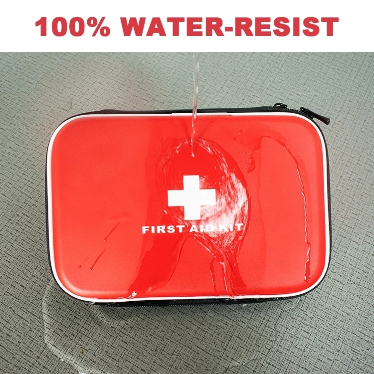 Waterproof Outdoor Emergency Medical Kit Set Bag with Supplies Hard EVA First Aid Case