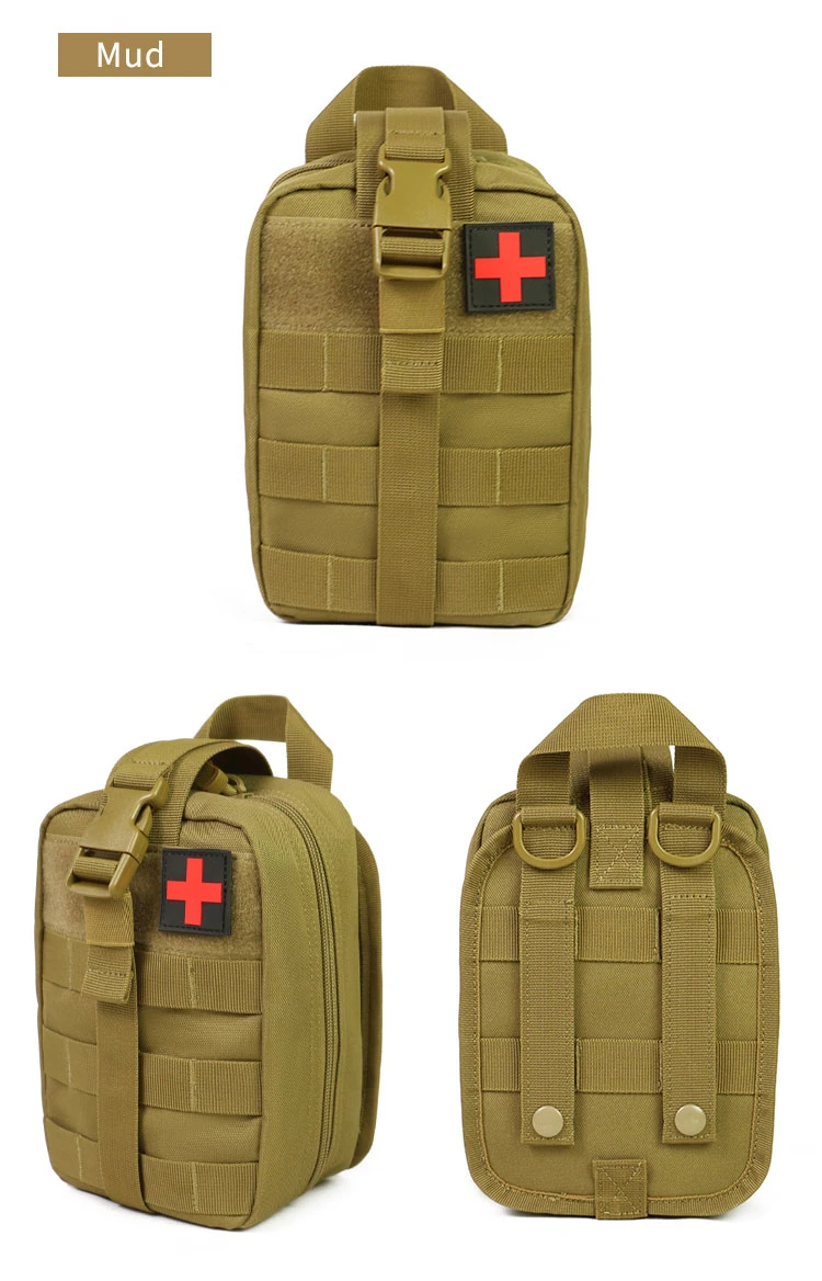 Hot Selling OEM Ifak Medical Molle Utility Pouches Tactical Utility First-Aid Backpack