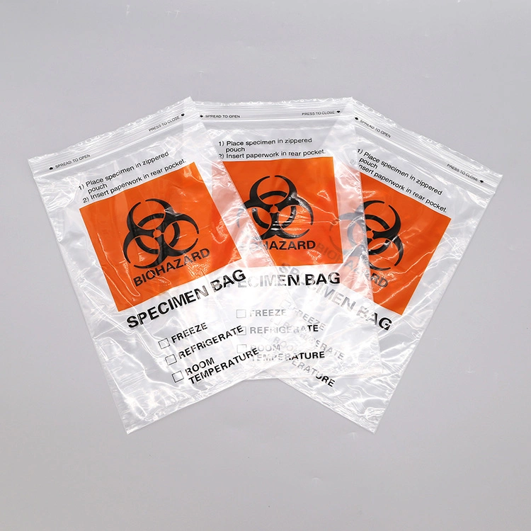 Biohazard Specimen Transport Bag Medical