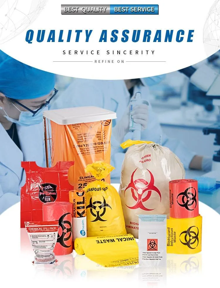 Triple Medical Un3373 Transparent Transport 95kpa Absorbent Sealed Zip Specimen Collection Bag with Pouch