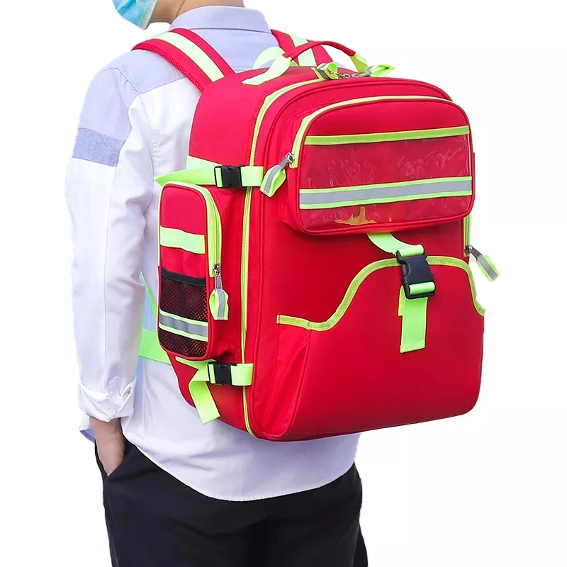 Large Capacity Emergency Rescue Medical First Aid Bag Paramedic Medical Backpack