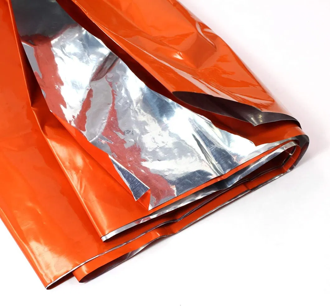 Emergency Sleeping Bags for Survival Mylar Blanket Tent Used for Emergency Camping Hiking, Hunting Outdoors Perfect for Medical