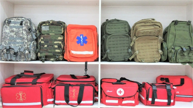 Wholesale Outdoor Travel EVA Waterproof First Aid Bag