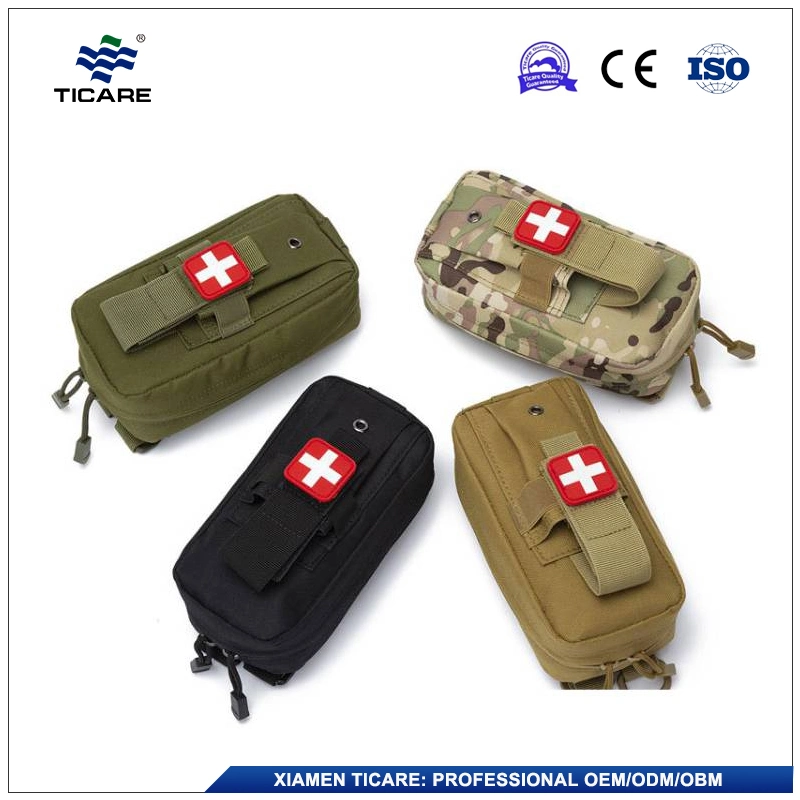 Black Pouch Individual Portable First-Aid Kit Medical EMT EMS Tactical Trauma Bag