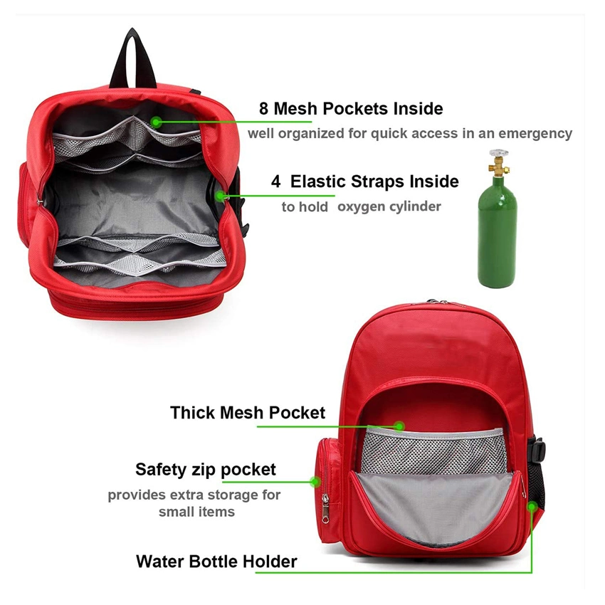 Outdoor Emergency Rescue Backpack Household Medical Bag First Aid Supplies Backpack