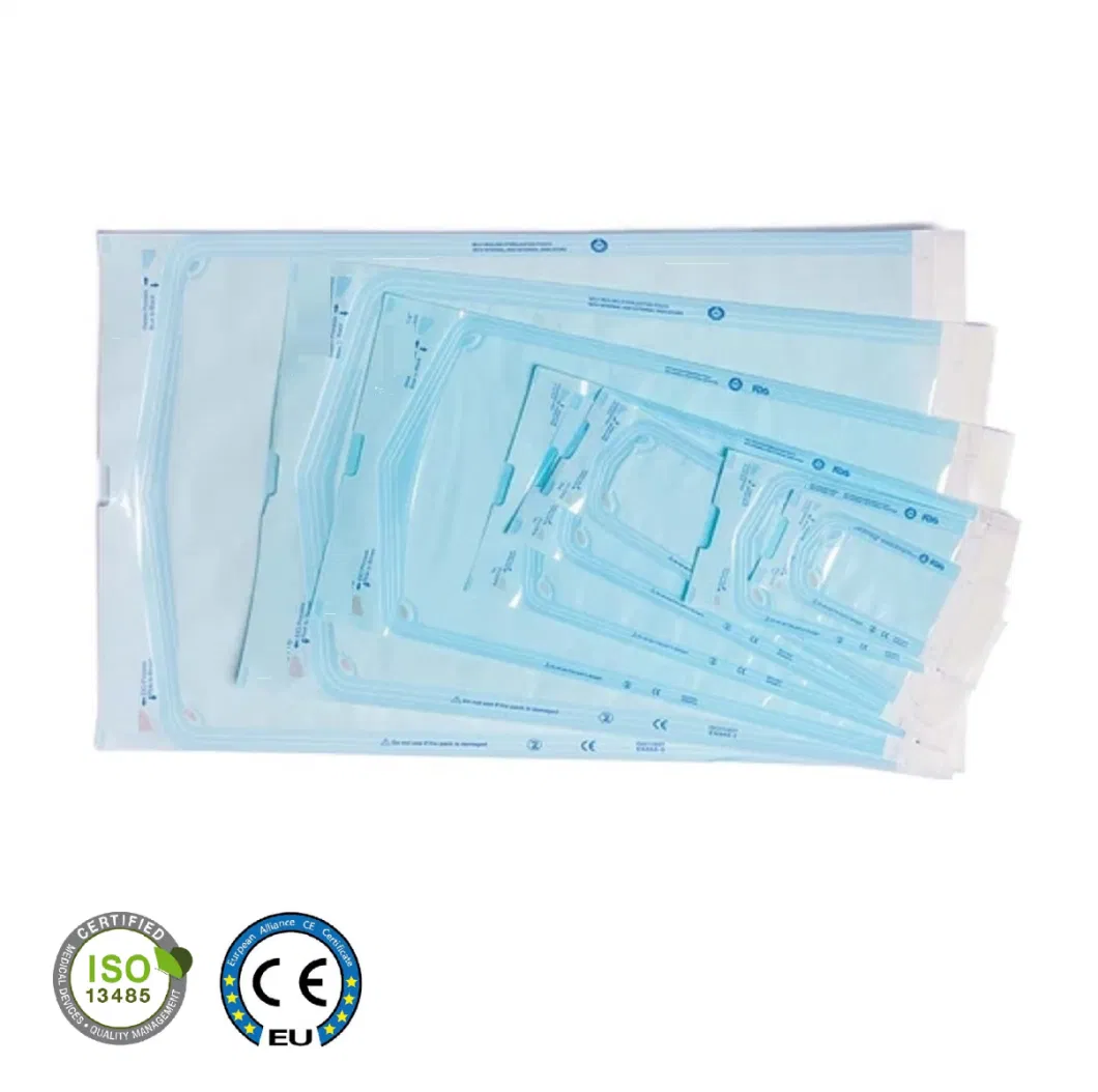 Medical Self Sealing Sterilization Roll Pouch for Sterile Steam Eo Dental Reel