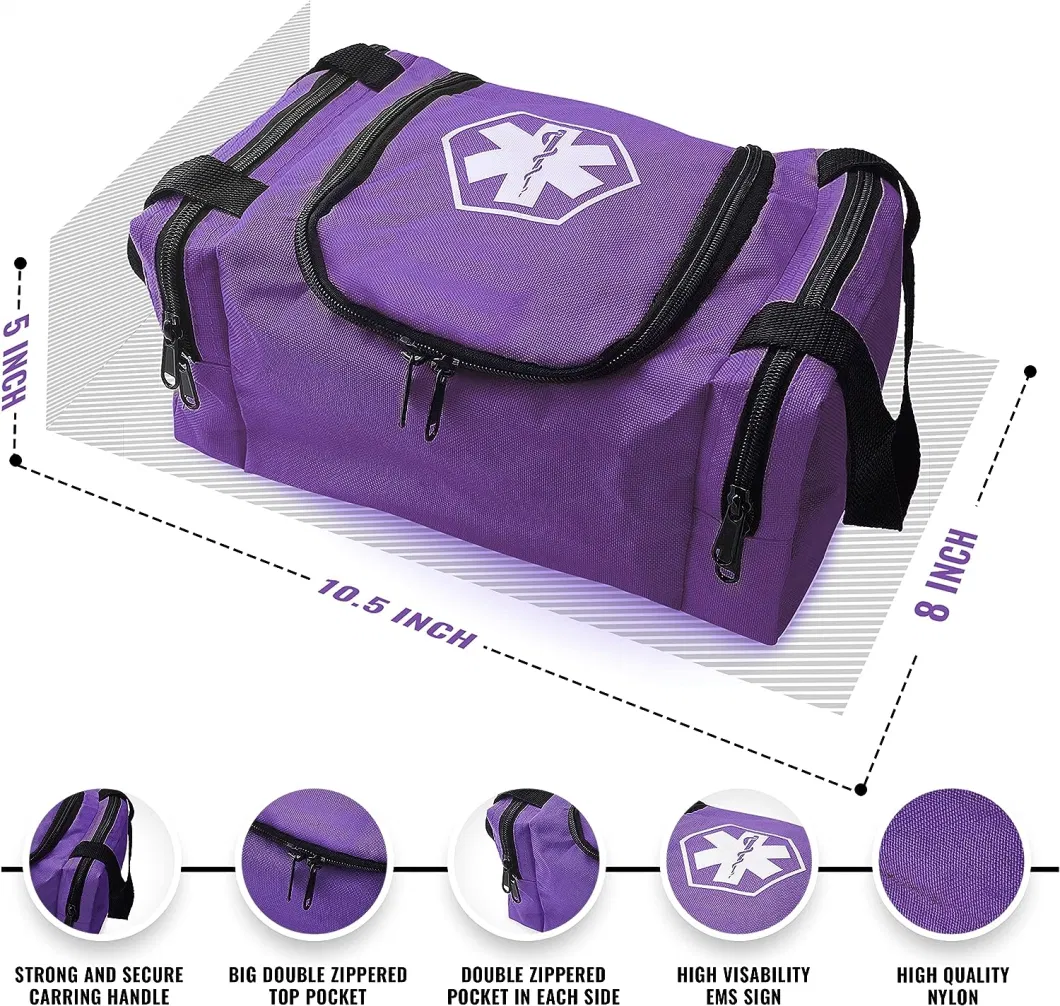 Customize Good Quality Medical Case Box Emergency First Aid Bag