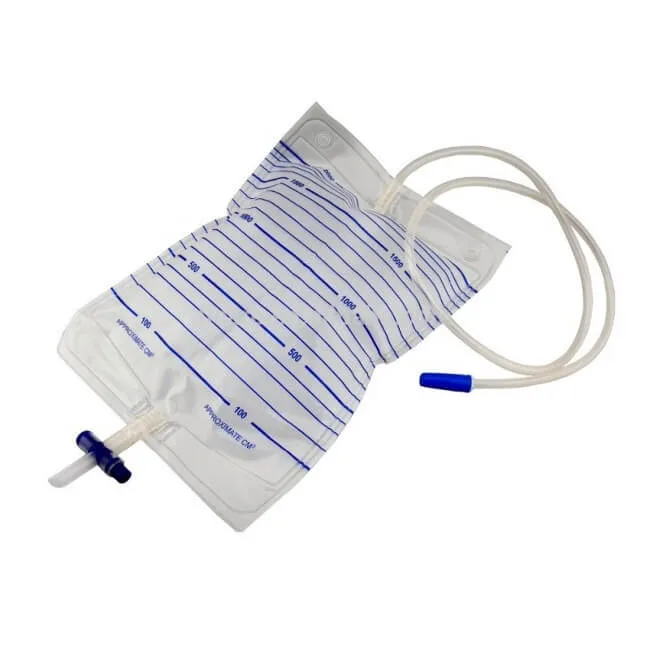 Disposable Adult Medical Collection Urine Bag with Valve