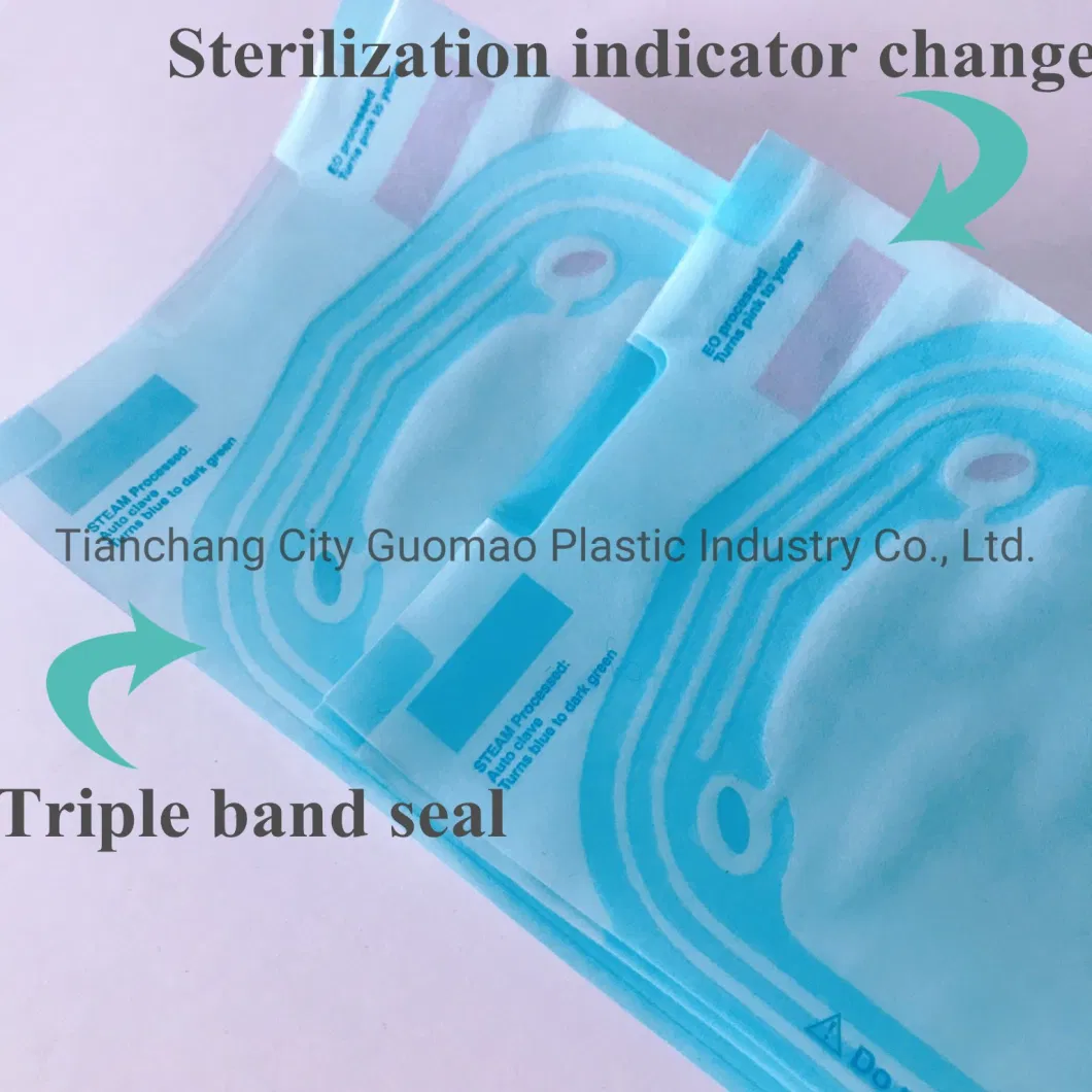 Medical Sterile Bag Dental Packaging Peel Pack Self-Seal Sterilization Pouch