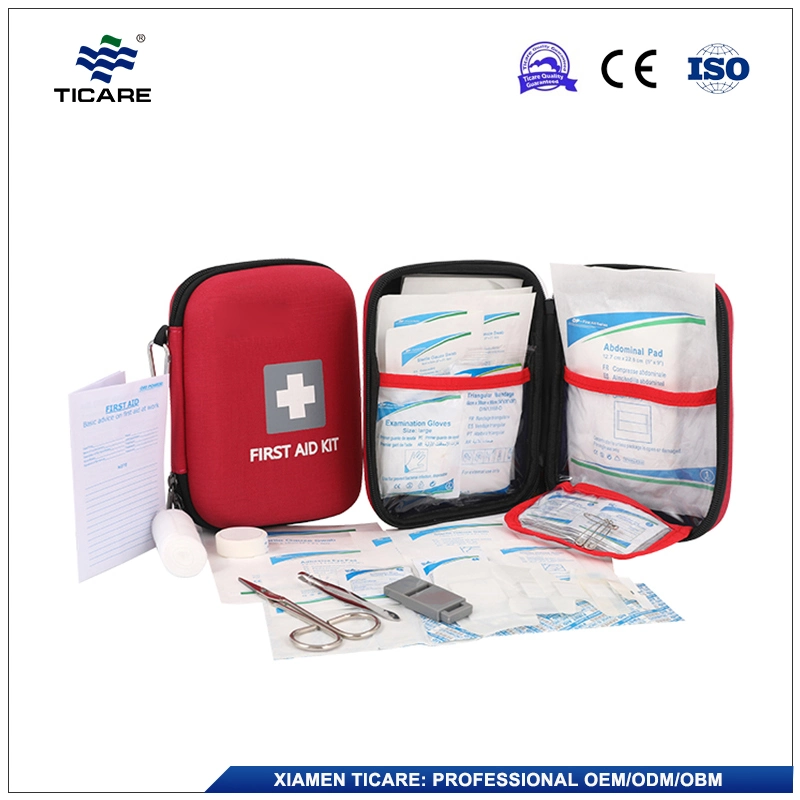 Outdoor Camping Sports Hiking Portable EVA Material First Aid Kit Bag