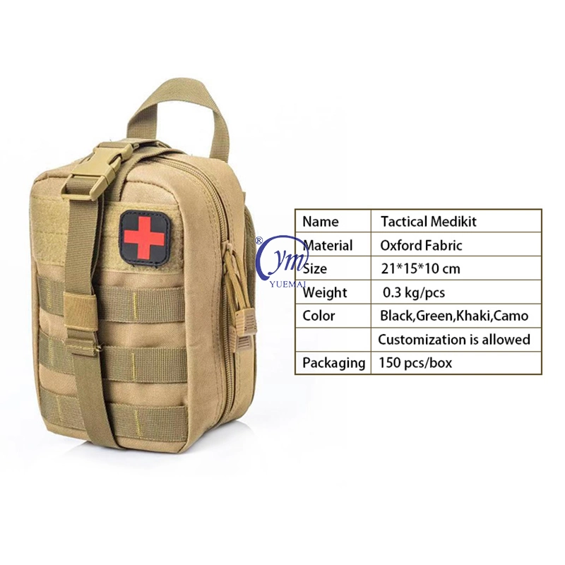 Wholesale Waterproof Military Army Waist Multifunction Emergency Survival Tactical Accessories Pouch Molle First Sid Kit Medical Bag