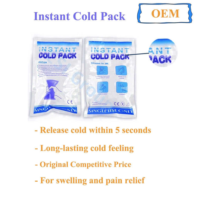 Medical Cold Pack Disposable Ice Pack Instant Cold Bag Warehouse Price