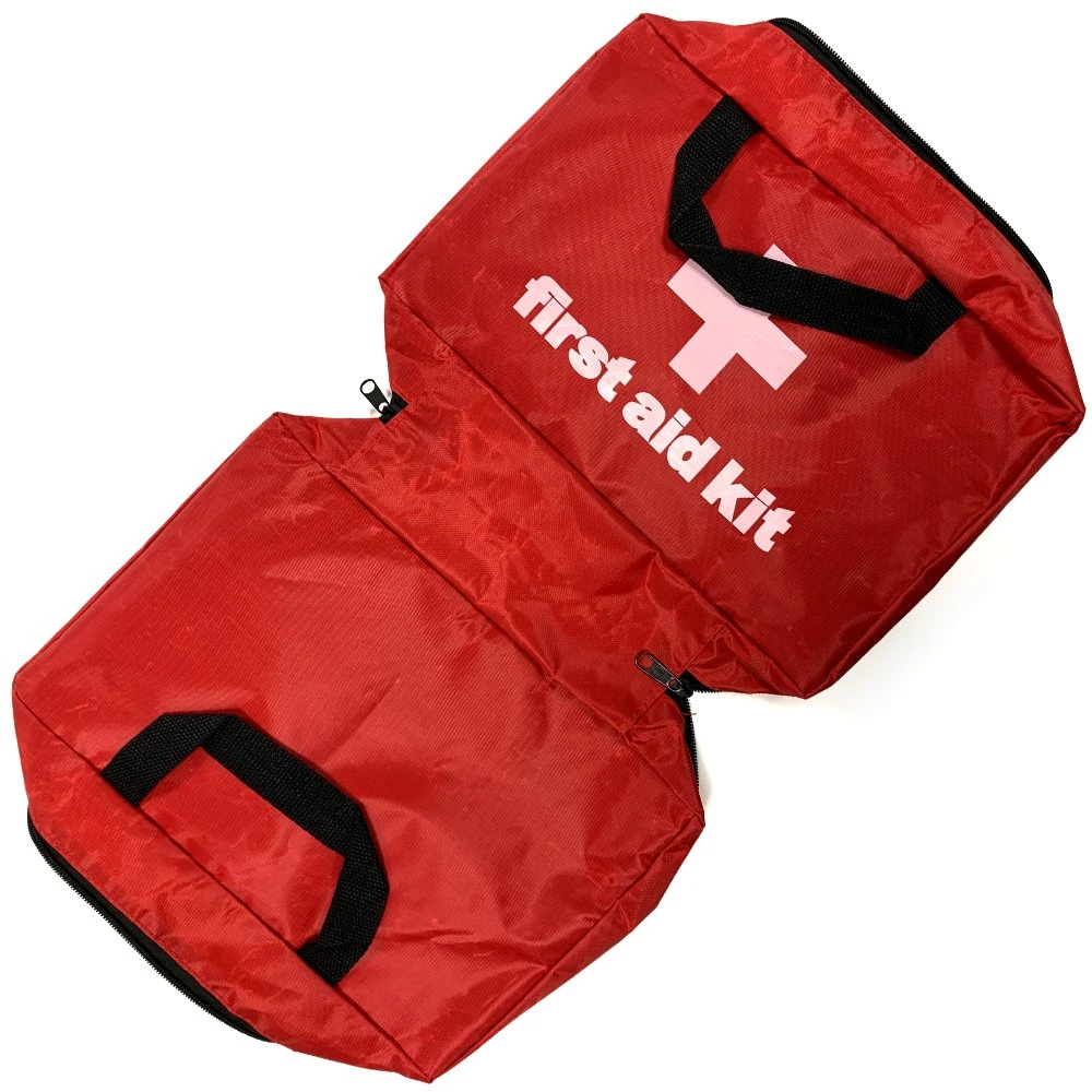 Custom Waterproof Large Red Emergency Trauma Bag Tactical Medical Kit Ambulance First Aid Bag