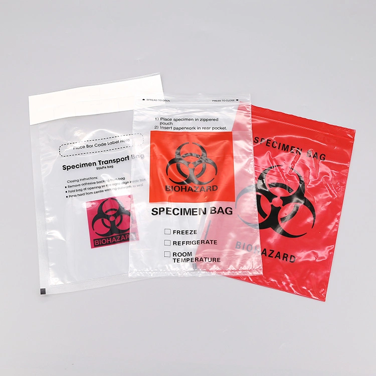 Biohazard Specimen Transport Bag Medical