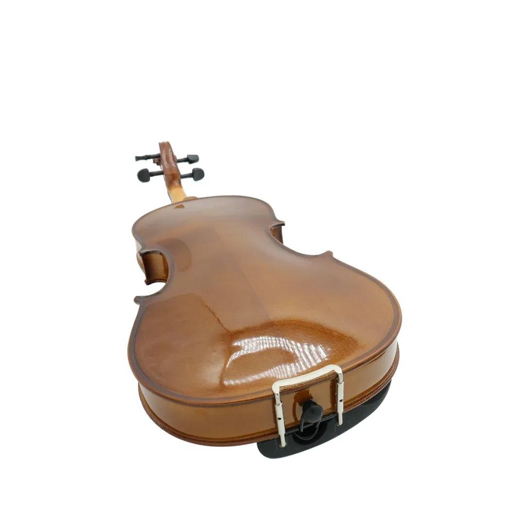 Full Size Traditional Solid Wood Violin with Violin Case