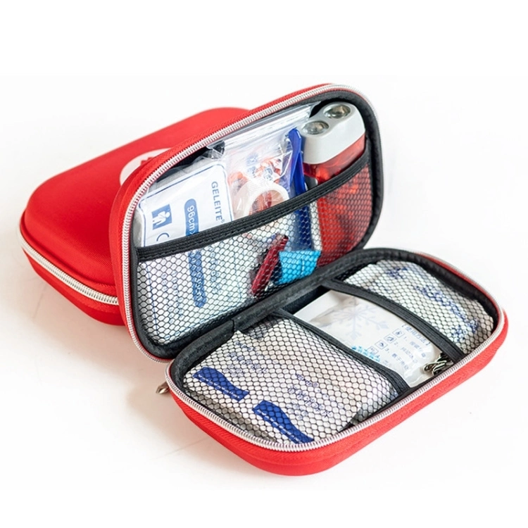 EVA Waterproof Shockproof Medical Bags First Aid Kits Mini for Family Travel