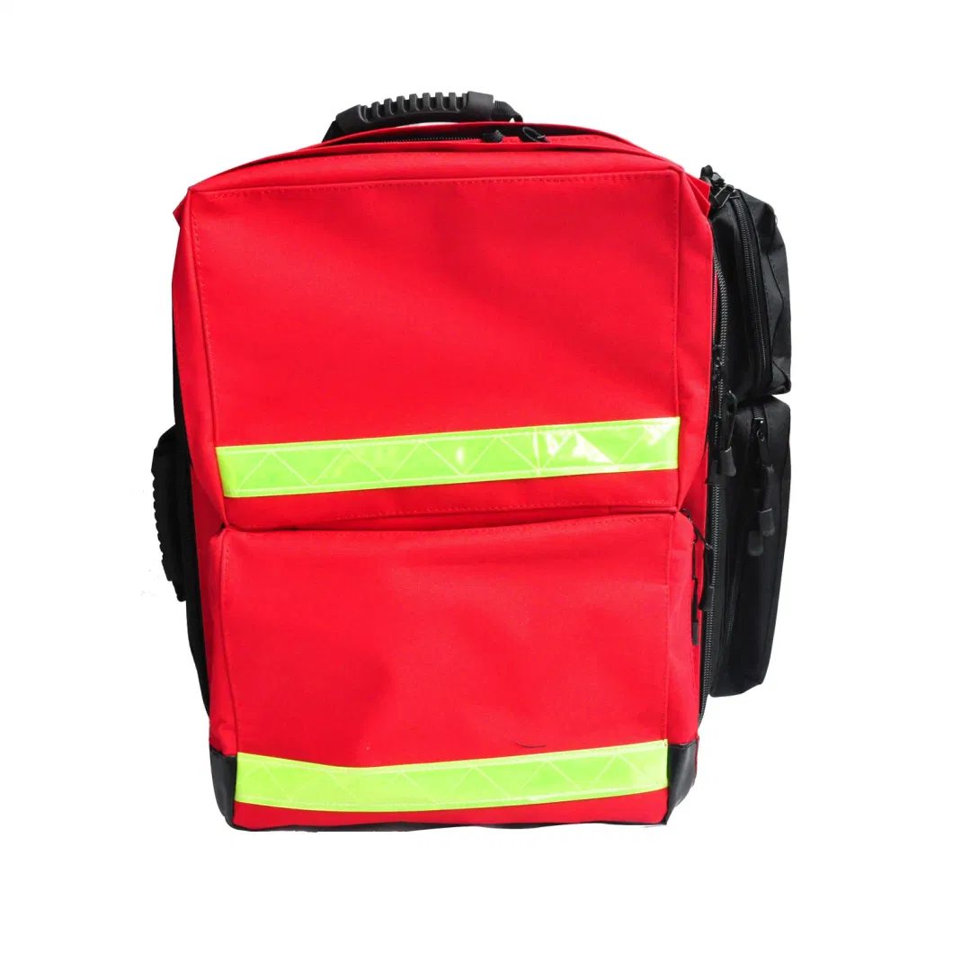 Customizable Portability Polyester Heavy Duty Oxygen Resus Medical Backpack