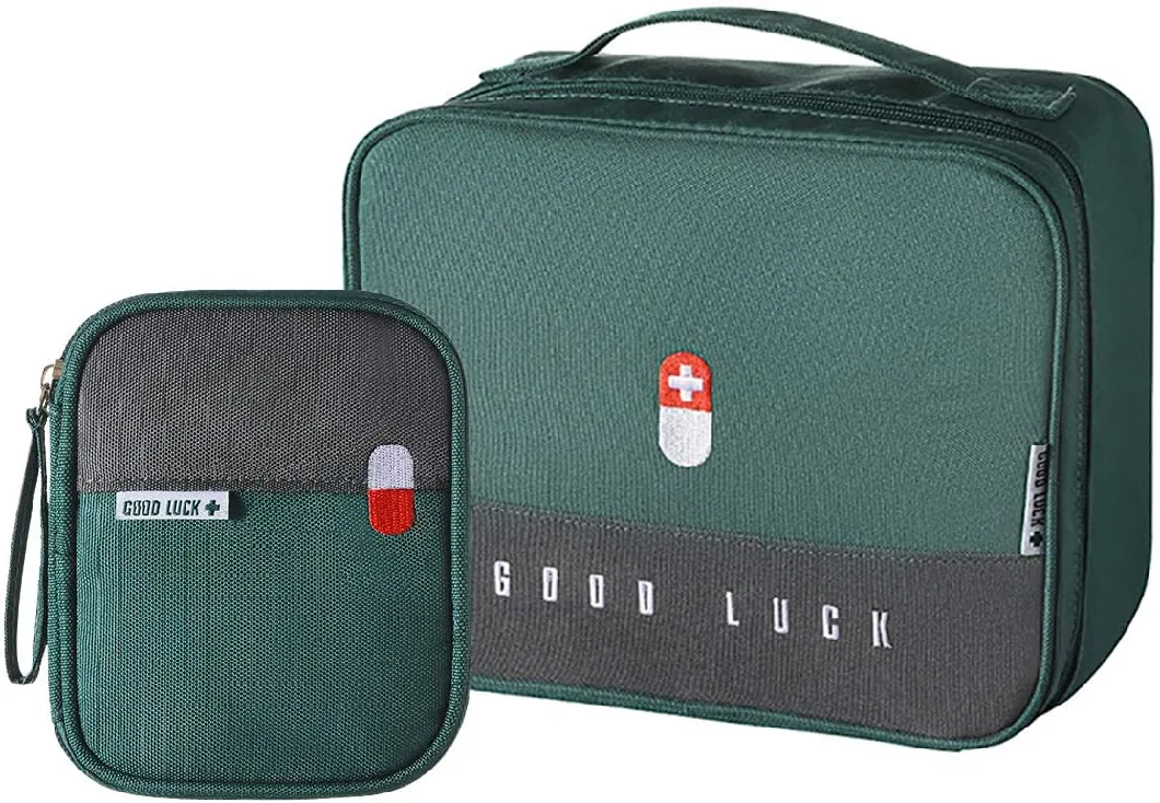 Empty First Aid Bags Travel Medical Supplies Cosmetic Organizer