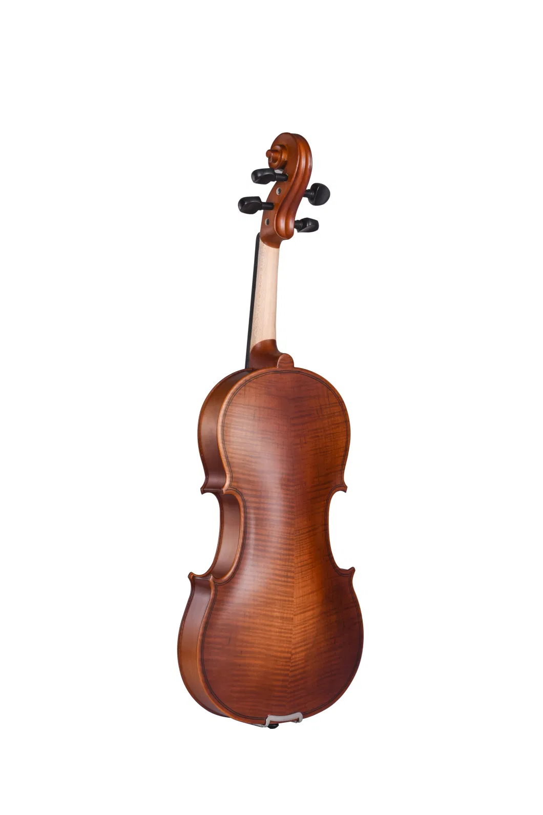 Professional Chinese Factory Handmade Antique Glossy and Matte Flame Violin