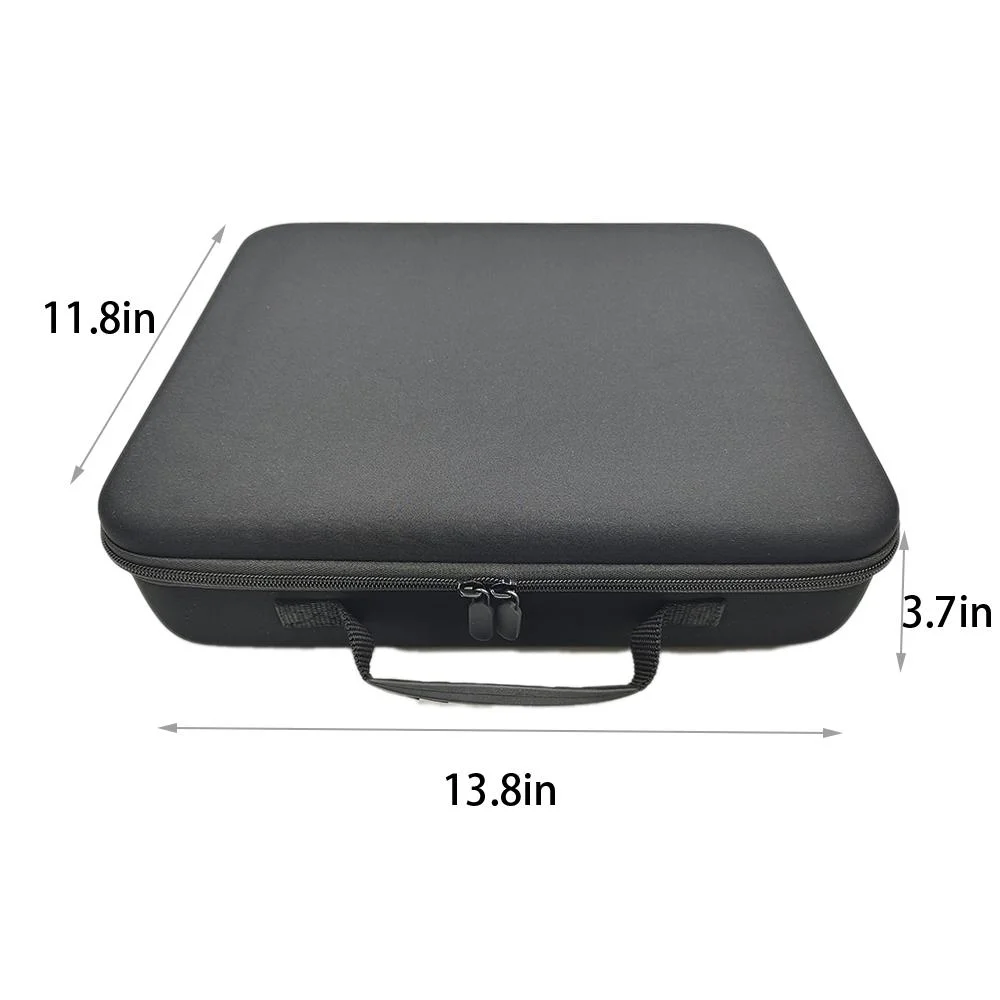 OEM Hard Shell Custom Zipper EVA Speaker Travel Waterproof Portable Shockproof Perfume Cosmetic Carrying Essential Oil Storage Tool Box Case