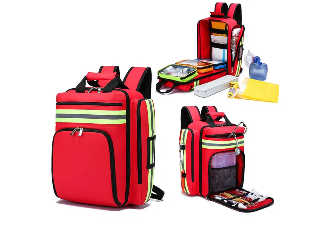 Outdoor First Aid Bag Emergency Medical Backpack