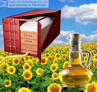 20FT Container Sunflower Oil High Quality 22000L Flexitank Non-Hazardous Liquid for Food