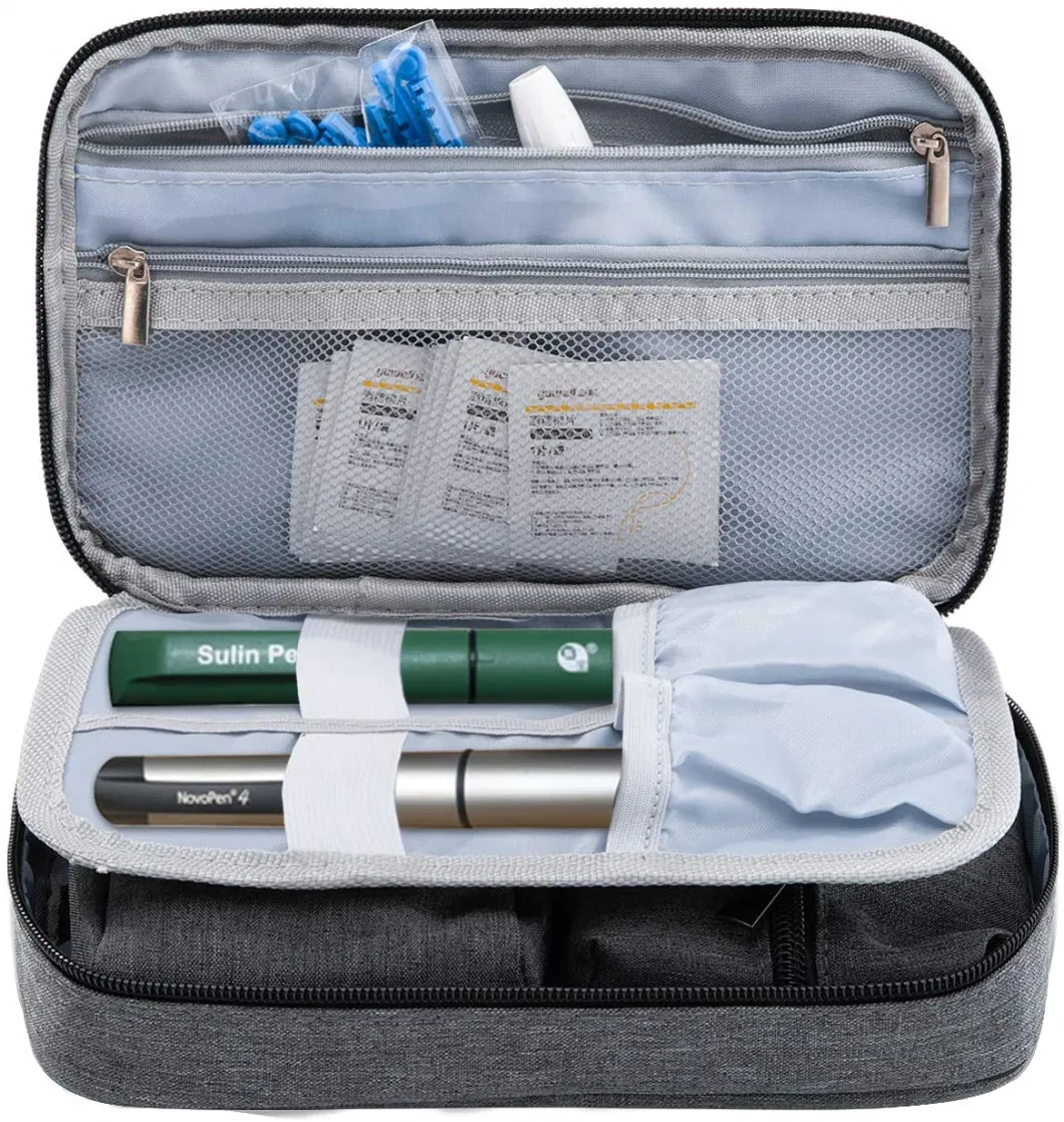 Diabetic Supplies and Insulin Travel Storage Case