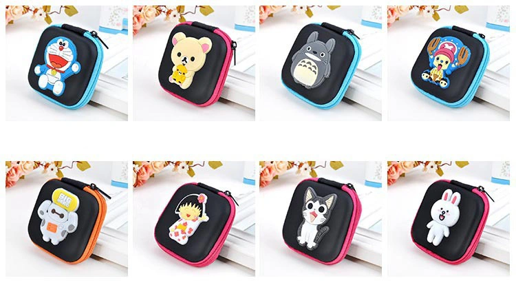 Fashion Cartoon Gift Earphone Bluetooth Coin Storage Case